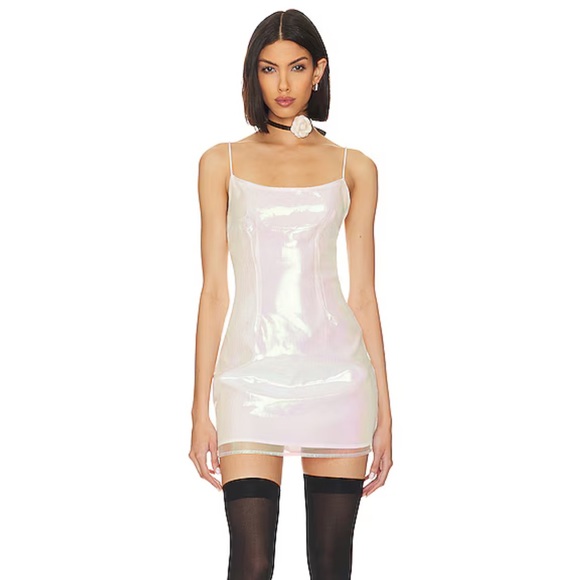 Rosalind mini dress in Opal - Picture 1 of 3